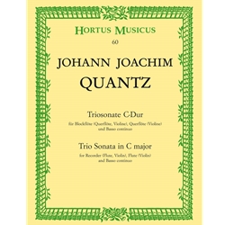 Quantz, Johann Joachim: Trio Sonata in C
