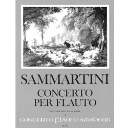 Sammartini Concerto per la Flauta in F Major (w/ keyboard reduction)