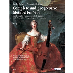 Biordi, Paolo, Ghielmi: Complete & Progressive Method for Viola da gamba, Vol. 2