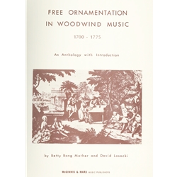 Mather & Lasocki: Free Ornamentation in Woodwind Music 1700-1775