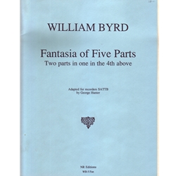 Byrd, William: Fantasia a5 'Two parts in one in the 4th above'