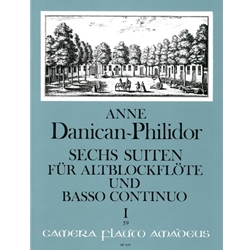 Danican-Philidor, Anne 6 Suites, "IIe Livre de Pieces", nos. 1-3 (B-flat, F, C)