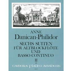 Danican-Philidor, Anne 6 Suites, "IIe Livre de Pieces", nos. 4-6 (E-flat, g, d)