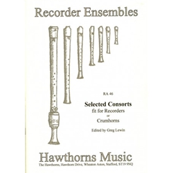 Selected Consorts fit for Recorders or Crumhorns