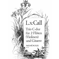Call Trio in D Major for two flutes and guitar