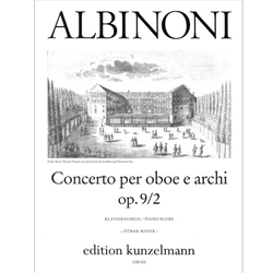 Albinonino: Concerto per oboe e archi op. 9/2