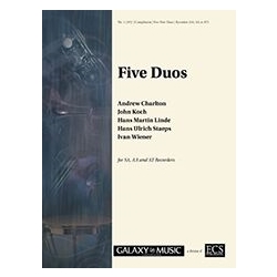Five Duos (modern duos for SA, AA, and AT recorders)