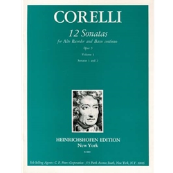Corelli, A: 12 sonatas op.5 v.1 sonatas 1&2