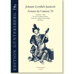 Janitsch: Sonata da Camera No. 33, Quartet in C major