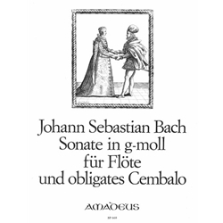Bach, JS Sonata in g minor (BWV1020) for flute with obbligato keyboard
