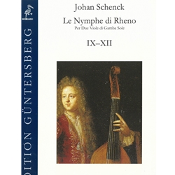 Johan Schenck : Le Nymphe di Rheno IX-XII