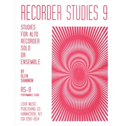 Shannon, Glen: Recorder Studies 9
