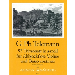 Telemann, GP Trio Sonata 95 in a minor from "Essercizii musici" (TWV42:a4)