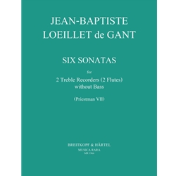 Loeillet de Gant : 6 Sonatas