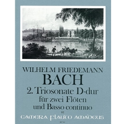 Bach, WF Trio 2 in D Major (Falck 48)