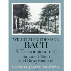 Bach, WF Trio 3 in a minor (Falck 49)