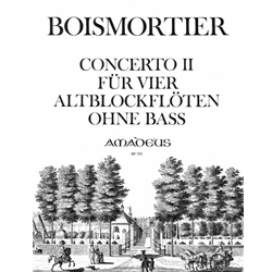 Boismortier, Joseph Bodin de Concerto in c minor, op. 15/2