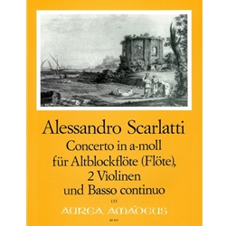 Scarlatti, A Concerto in a minor