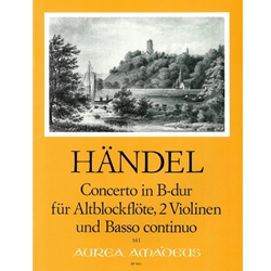 Handel, GF Concerto in B-flat Major