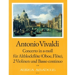 Vivaldi Concerto in a minor RV108 (Sc+P)