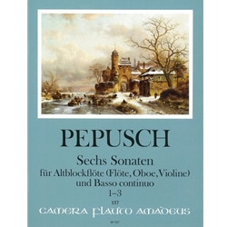 Pepusch 6 Sonatas [1st set] (1-3)