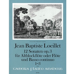 Loeillet de Gant, Jean Baptiste 12 Sonatas, op. 3/1-3