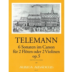 Telemann, GP 6 Sonata in Canon, op. 5