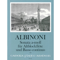 Albinoni, Tomaso: Sonata in a minor