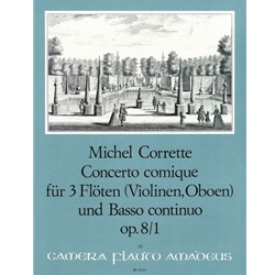 Corrette, Michel Concerto comique B-flat Major op. 8/1
