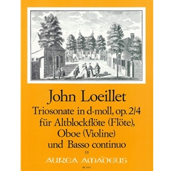 Loeillet, John Trio Sonata in d minor, op. 2/4
