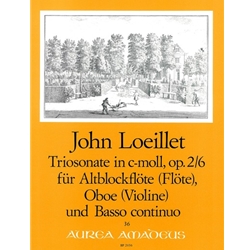 Loeillet, John Trio Sonata in c minor, op. 2/6