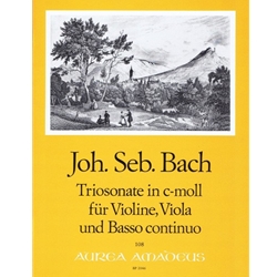 Bach, JS Trio sonata in c minor (BWV 526)