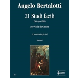 Bertalotti, Angelo. 21 Studi facili per Viola de Gamba