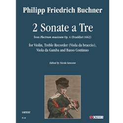 Buchner, Philipp Friedrich. 2 Sonate a Tre