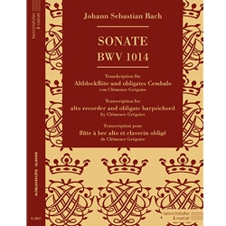 Bach, Johann Sebastian: Sonate BWV 1014.
