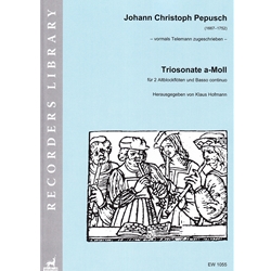 Pepusch, Johann Cristoph/ Hofmann, H. von Klaus: Triosonate a-Moll