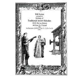 Ayton, Will: Traditional Jewish Melodies (score & parts)