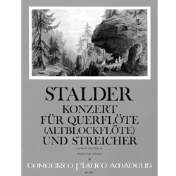Stalder, Joseph: [Flute] Concerto (score)