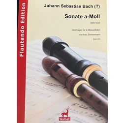 Bach, Johann Sebastian: Sonata a-Moll
