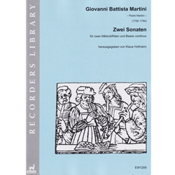 Martini, Giovanni Battista: Zwei Sonaten