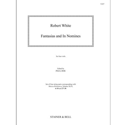 White, Robert: Fantasias and In Nomines