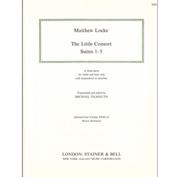 Locke, Matthew: The Little Consort Suites 1-5