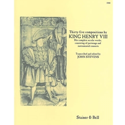 King Henry VIII, Edited by Stevens, John: Thirty-five compositions