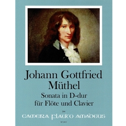 Muthel: Sonata in D for Flute and Piano