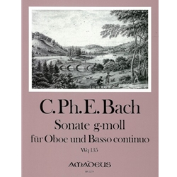 Bach, CPE Sonata in g minor (Wq 135)