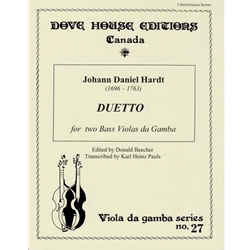 Hardt, Johann Daniel: Duetto