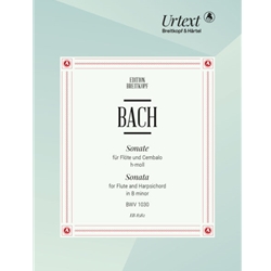 Bach, JS: Sonata for Flute and Harpsichord in B Minor, BWV 1030