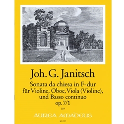 Janitsch, JG: Sonata da chiesa in F, op. 7/1