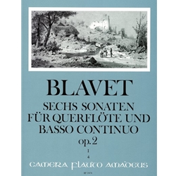 Blavet 6 Sonatas, op. 2 (Vol. 1, Nos. 1-3)