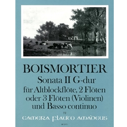 Boismortier, JB de: Sonata in G, op. 34/II